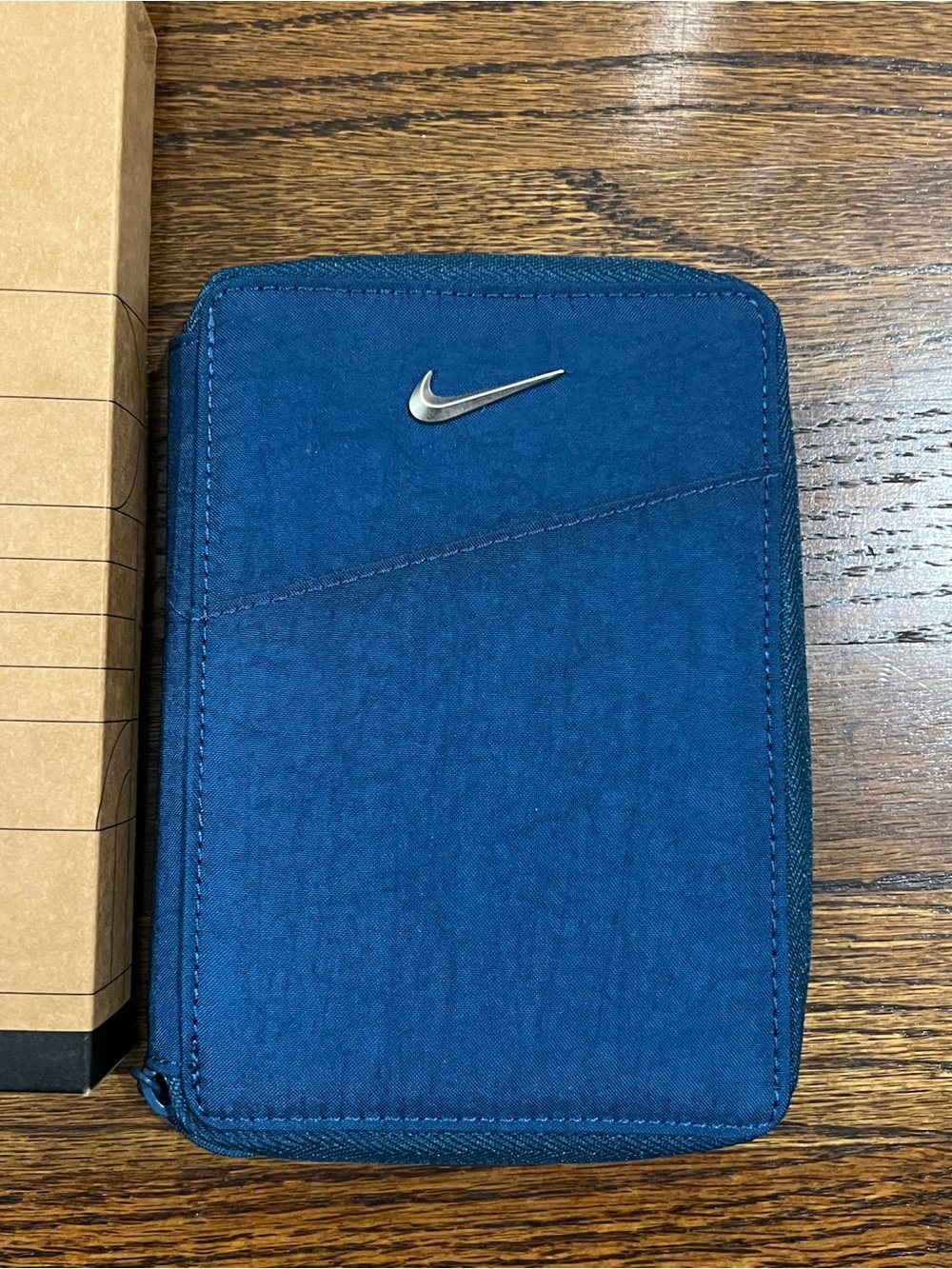 Nike Aura Travel Wallet & Passport Holder Blue
